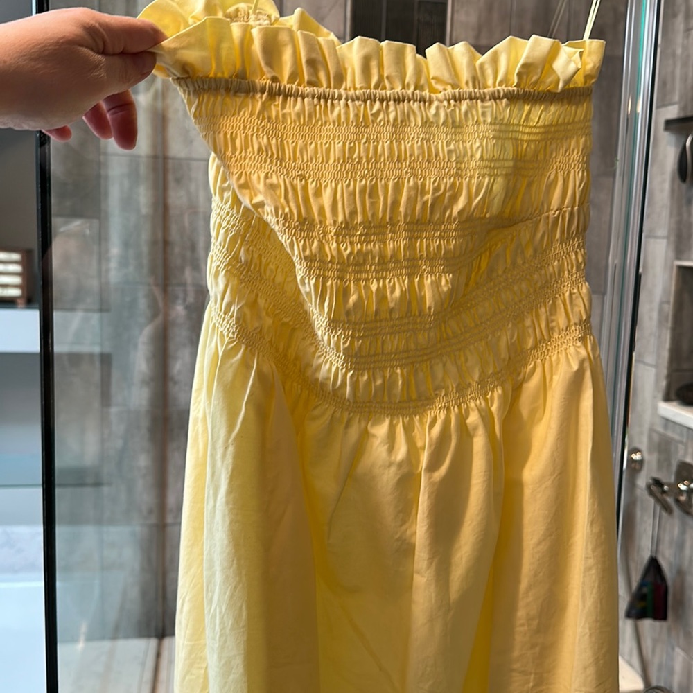 H&M NWT Midi dress straps optional (included)